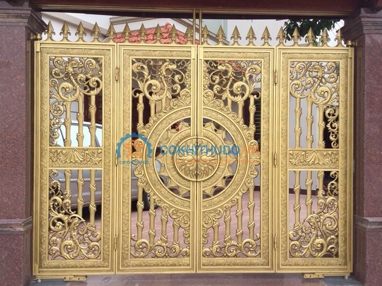 Cổng nhôm đúc CNDTD-69