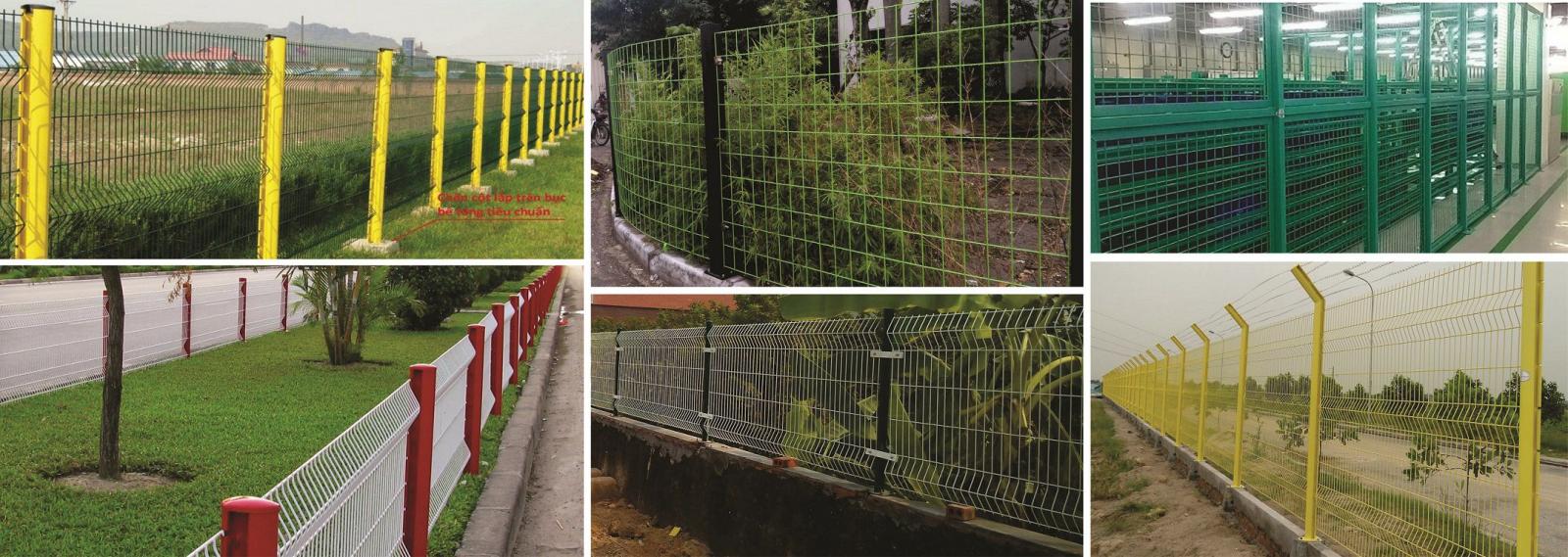 Hàng rào lưới thép